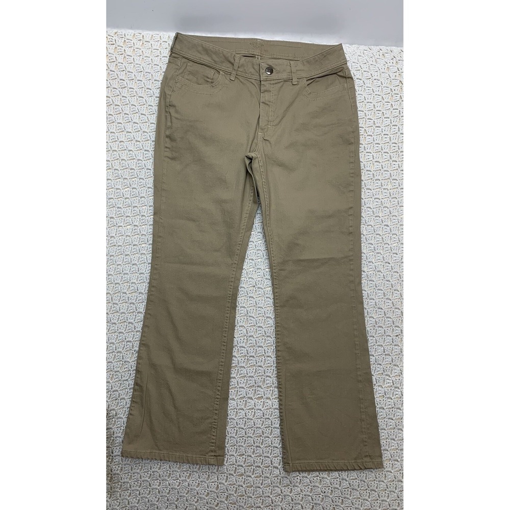 Riders by Lee Jeans Women Size 16 M Beige Denim Bootcut 130M483 W36 L31  Pockets